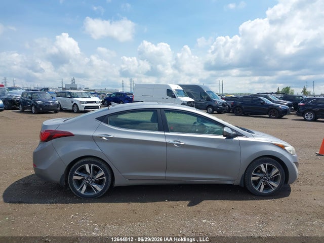 12644812 :رقم المزاد ، KMHDH4AH7EU102915 vin ، 2014 Hyundai Elantra Limited مزاد بيع