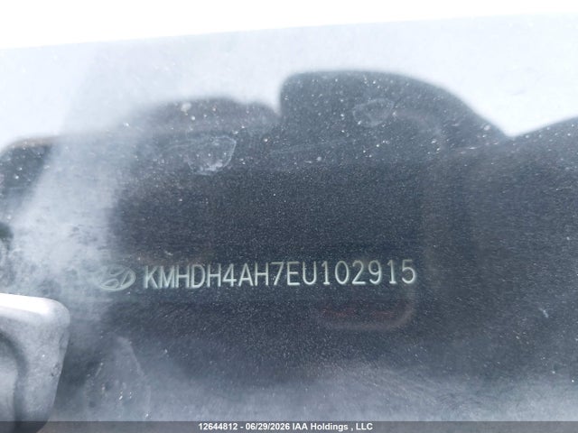 12644812 :رقم المزاد ، KMHDH4AH7EU102915 vin ، 2014 Hyundai Elantra Limited مزاد بيع