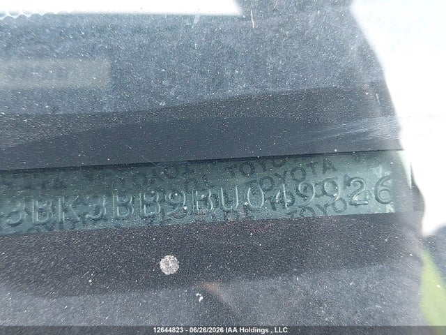12644823 :رقم المزاد ، 4T3BK3BB9BU049926 vin ، 2011 Toyota Venza مزاد بيع