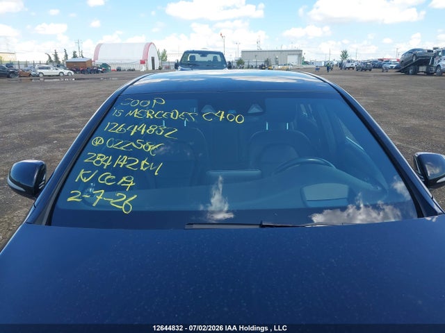 Продажа на аукционе авто 2015 Mercedes-benz C 400 4matic, vin: 55SWF6GB5FU022586, номер лота: 12644832