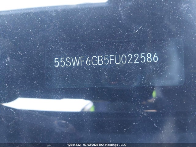 Продажа на аукционе авто 2015 Mercedes-benz C 400 4matic, vin: 55SWF6GB5FU022586, номер лота: 12644832