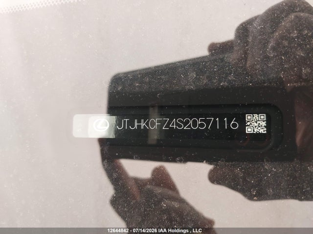 12644842 :رقم المزاد ، JTJHKCFZ4S2057116 vin ، 2025 Lexus Nx 450h+ مزاد بيع