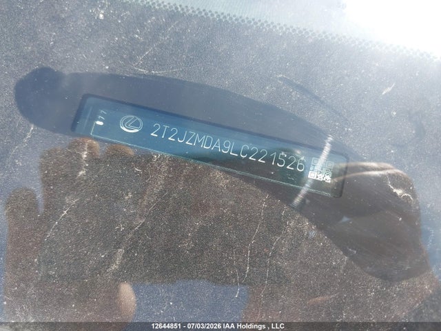 2T2JZMDA9LC221526 Lexus RX 350