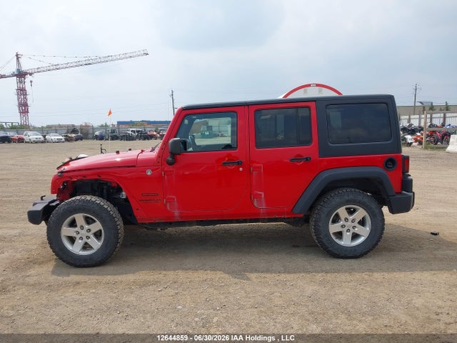 Продажа на аукционе авто 2014 Jeep Wrangler Unlimited Sport, vin: 1C4BJWDG1EL211715, номер лота: 12644859