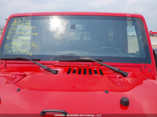 Продажа на аукционе авто 2014 Jeep Wrangler Unlimited Sport, vin: 1C4BJWDG1EL211715, номер лота: 12644859