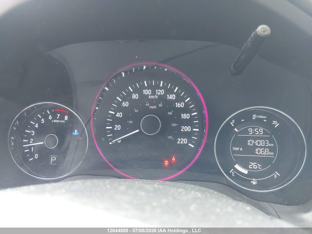 2016 Honda Hr-v Ex მანქანა იყიდება აუქციონზე, vin: 3CZRU6H51GM113438, აუქციონის ნომერი: 12644888