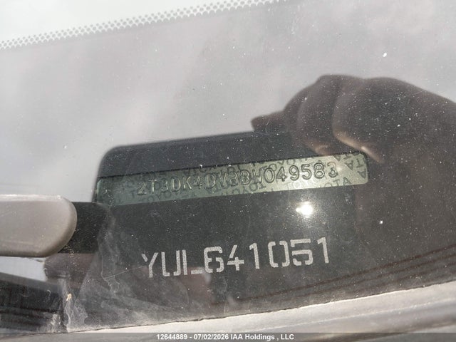 Продажа на аукционе авто 2011 Toyota Rav4 Limited, vin: 2T3DK4DV8BW049583, номер лота: 12644889