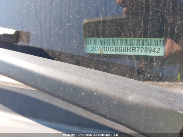 2C4RDGBG8HR728942 Dodge Grand Caravan Cvp/sxt