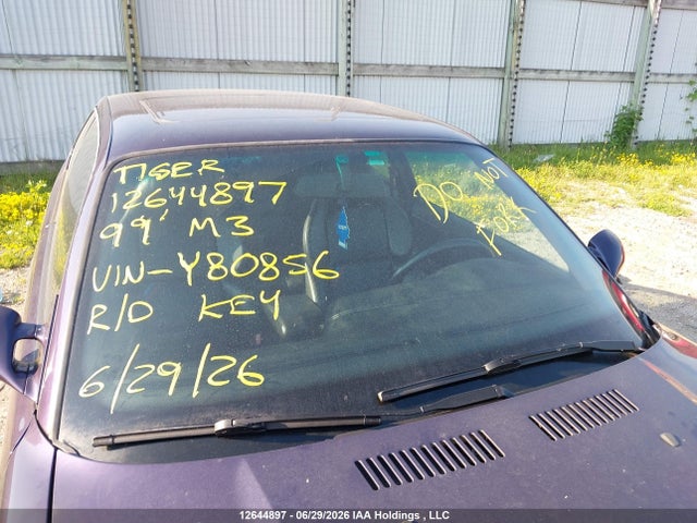 Aukcja sprzedaży 1999 Bmw M3, vin: WBSBG9331XEY80856, numer aukcji: 12644897