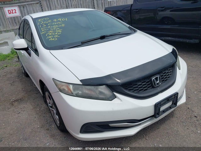 Aukcja sprzedaży 2013 Honda Civic Lx, vin: 2HGFB2F45DH026638, numer aukcji: 12644901