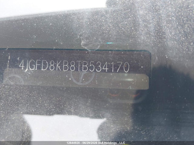 12644928 :رقم المزاد ، 4JGFD8KB8TB534170 vin ، 2026 Mercedes-benz Mercdez Benz مزاد بيع