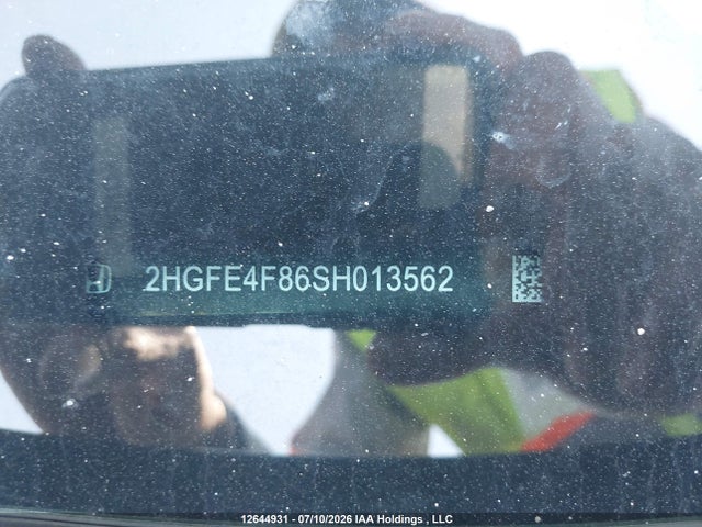 2HGFE4F86SH013562 Honda Civic Sport Hybrid/sport Touring Hybrid