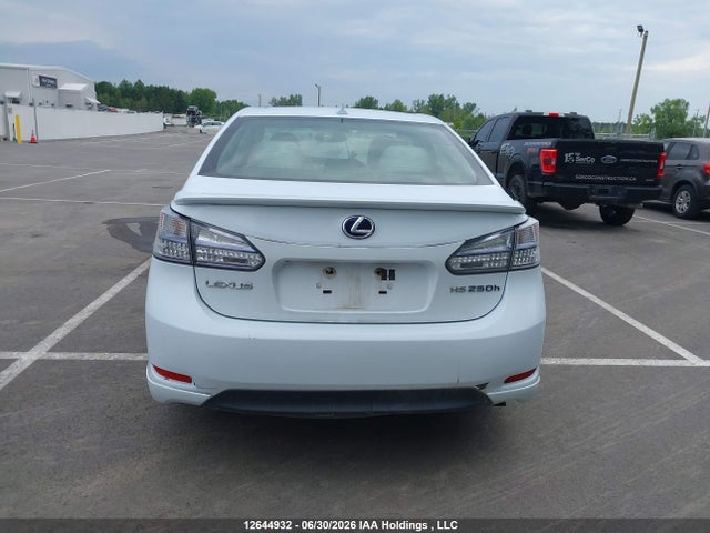 12644932 :رقم المزاد ، JTHBB1BA6A2013273 vin ، 2010 Lexus Hs 250h مزاد بيع