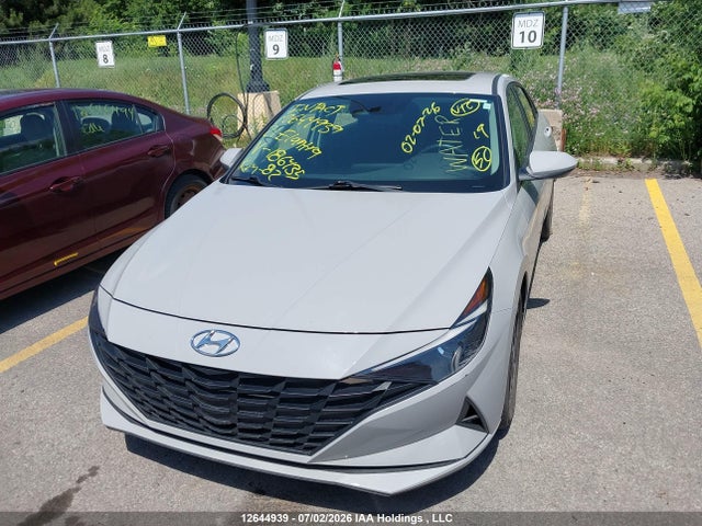 12644939 :رقم المزاد ، KMHLM4AGXMU186435 vin ، 2021 Hyundai Elantra Preferred Ivt With Sun And Tech Package مزاد بيع