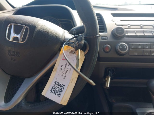 2009 Honda Civic Dx-g მანქანა იყიდება აუქციონზე, vin: 2HGFA16499H036481, აუქციონის ნომერი: 12644955