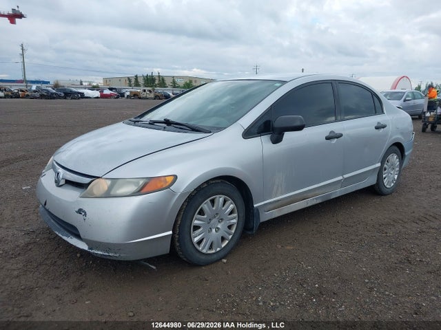 2008 Honda Civic Dx მანქანა იყიდება აუქციონზე, vin: 2HGFA16228H106318, აუქციონის ნომერი: 12644980