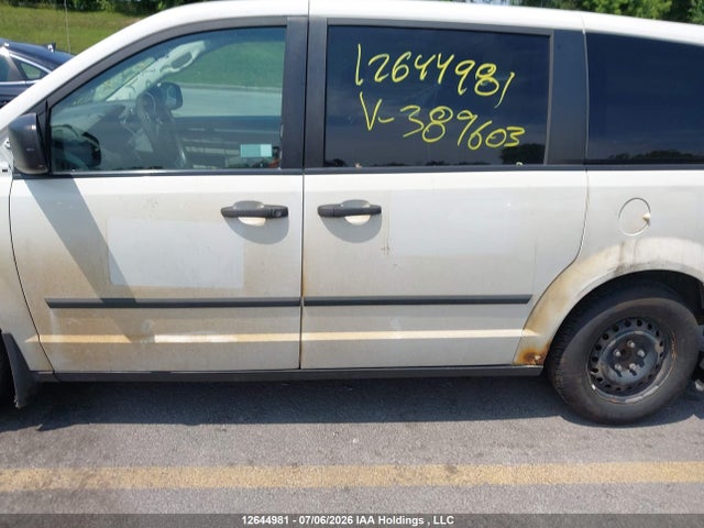 12644981 :رقم المزاد ، 2D4CN1AE9AR389603 vin ، 2010 Dodge Grand Caravan C/v C/v مزاد بيع