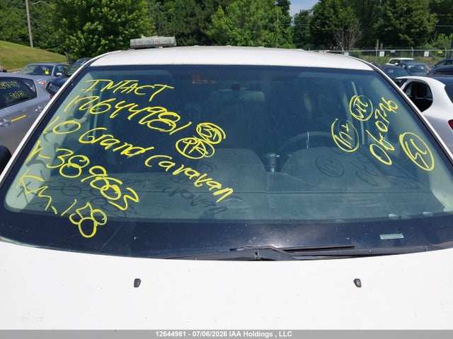 12644981 :رقم المزاد ، 2D4CN1AE9AR389603 vin ، 2010 Dodge Grand Caravan C/v C/v مزاد بيع