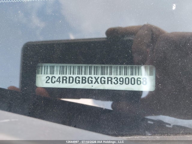 Dodge Grand Caravan Se/sxt 2016 2C4RDGBGXGR390068 Image 17