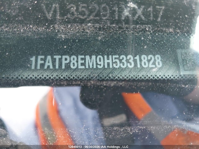 Продажа на аукционе авто 2017 Ford Mustang V6, vin: 1FATP8EM9H5331828, номер лота: 12645013
