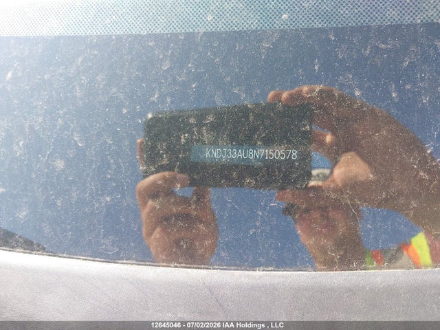 12645046 :رقم المزاد ، KNDJ33AU8N7150578 vin ، 2022 Kia Soul Ex/ex Premium/ex+/gt-line Limited مزاد بيع