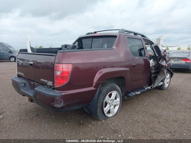 12645052 :رقم المزاد ، 5FPYK1F5XAB502708 vin ، 2010 Honda Ridgeline Rtl مزاد بيع