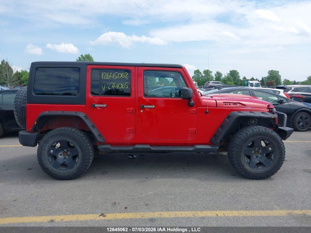 Aukcja sprzedaży 2014 Jeep Wrangler Unlimited Sport, vin: 1C4BJWDG6EL274065, numer aukcji: 12645062