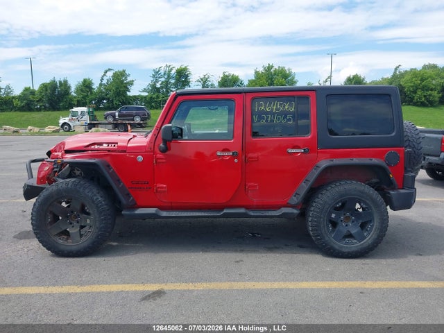 Aukcja sprzedaży 2014 Jeep Wrangler Unlimited Sport, vin: 1C4BJWDG6EL274065, numer aukcji: 12645062