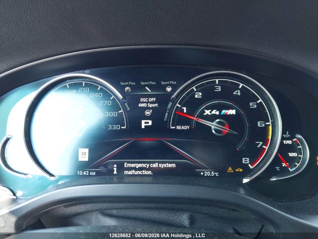 BMW X4 M Competition 2020 5YMUJ0C08LLU67381 Image 15