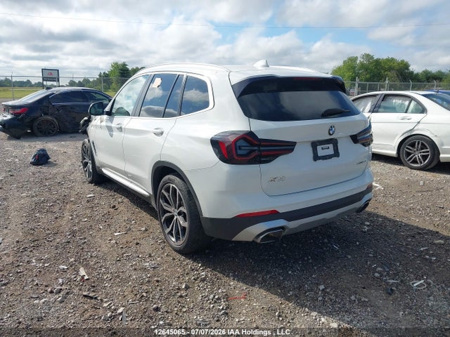 BMW X3 Xdrive30i 2022 5UX53DP02N9J85177 Image 3