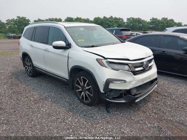 12645072 :رقم المزاد ، 5FNYF6H94LB504502 vin ، 2020 Honda Pilot Touring 8p مزاد بيع