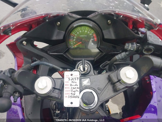 Продаж на аукціоні авто 2018 Honda Cbr300 Ra, vin: MLHNC5164J5400075, номер лоту: 12645076