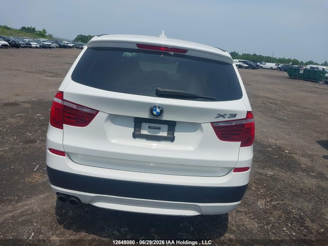 2012 Bmw X3 2.8i მანქანა იყიდება აუქციონზე, vin: 5UXWX5C52CL718581, აუქციონის ნომერი: 12645080