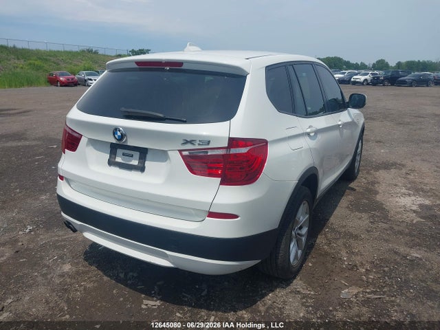 2012 Bmw X3 2.8i მანქანა იყიდება აუქციონზე, vin: 5UXWX5C52CL718581, აუქციონის ნომერი: 12645080