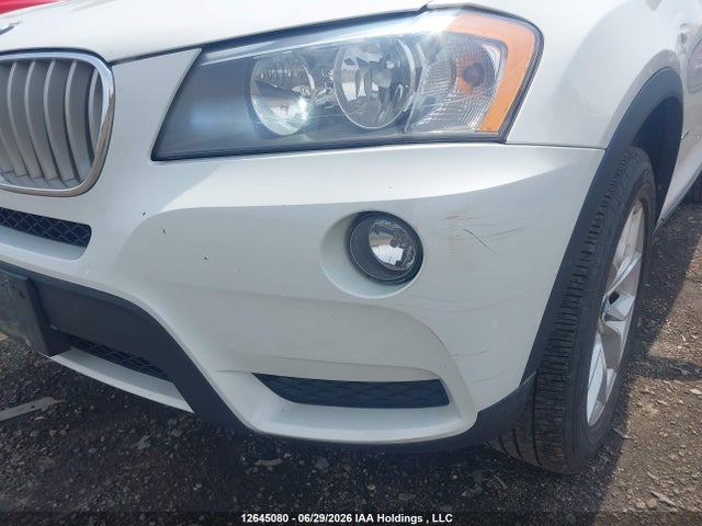 2012 Bmw X3 2.8i მანქანა იყიდება აუქციონზე, vin: 5UXWX5C52CL718581, აუქციონის ნომერი: 12645080