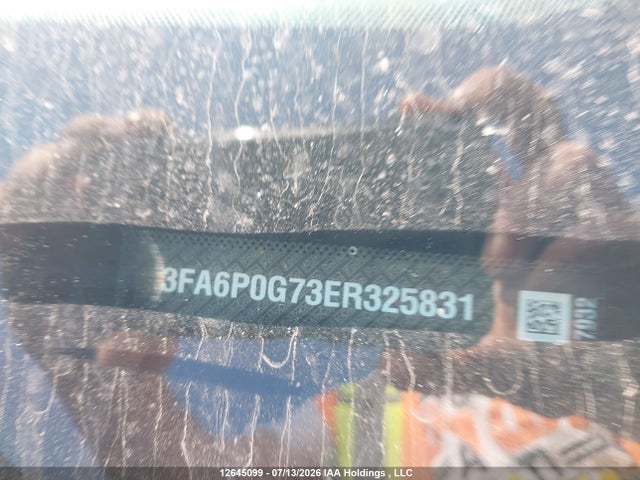 12645099 :رقم المزاد ، 3FA6P0G73ER325831 vin ، 2014 Ford Fusion S مزاد بيع