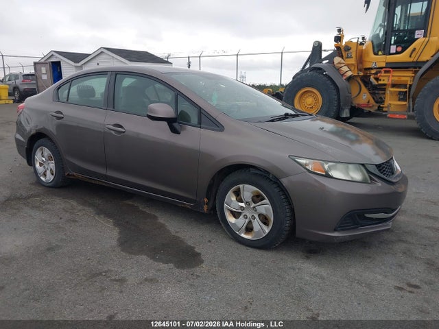 2013 Honda Civic Lx მანქანა იყიდება აუქციონზე, vin: 2HGFB2F48DH015326, აუქციონის ნომერი: 12645101