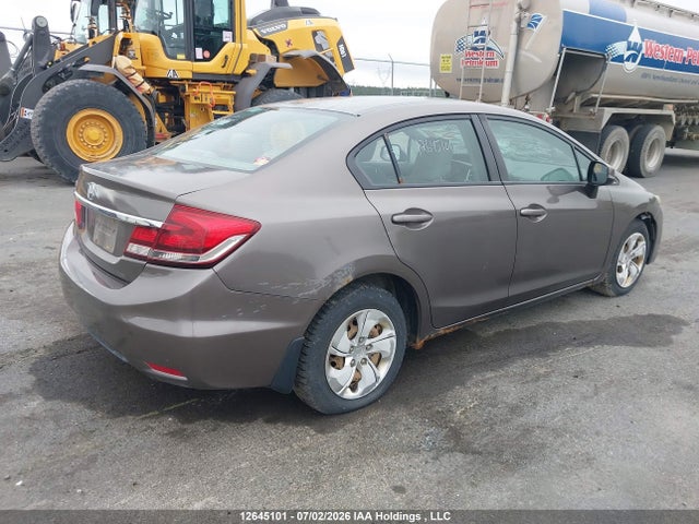Aukcja sprzedaży 2013 Honda Civic Lx, vin: 2HGFB2F48DH015326, numer aukcji: 12645101