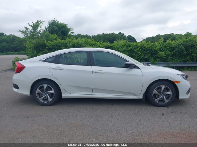 2019 Honda Civic Dx მანქანა იყიდება აუქციონზე, vin: 2HGFC2E23KH023196, აუქციონის ნომერი: 12645104