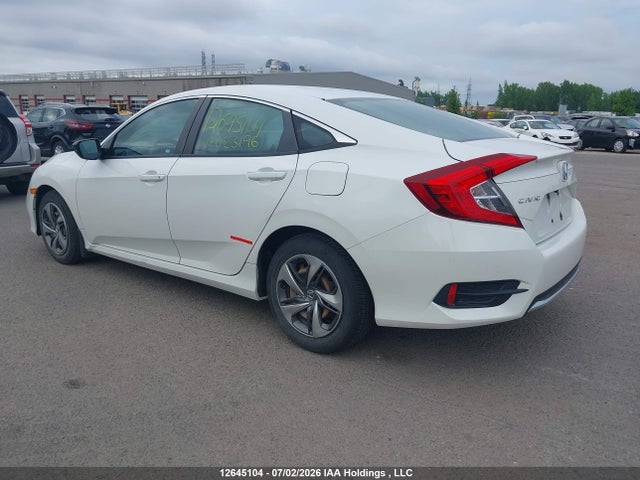 2019 Honda Civic Dx მანქანა იყიდება აუქციონზე, vin: 2HGFC2E23KH023196, აუქციონის ნომერი: 12645104