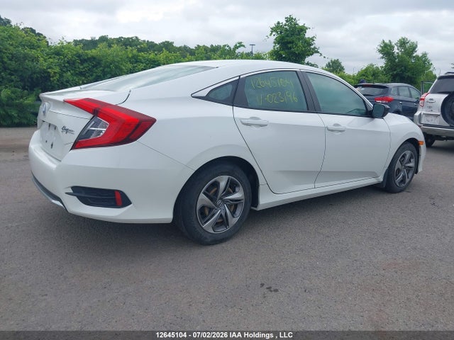 2019 Honda Civic Dx მანქანა იყიდება აუქციონზე, vin: 2HGFC2E23KH023196, აუქციონის ნომერი: 12645104