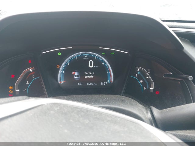 2019 Honda Civic Dx მანქანა იყიდება აუქციონზე, vin: 2HGFC2E23KH023196, აუქციონის ნომერი: 12645104