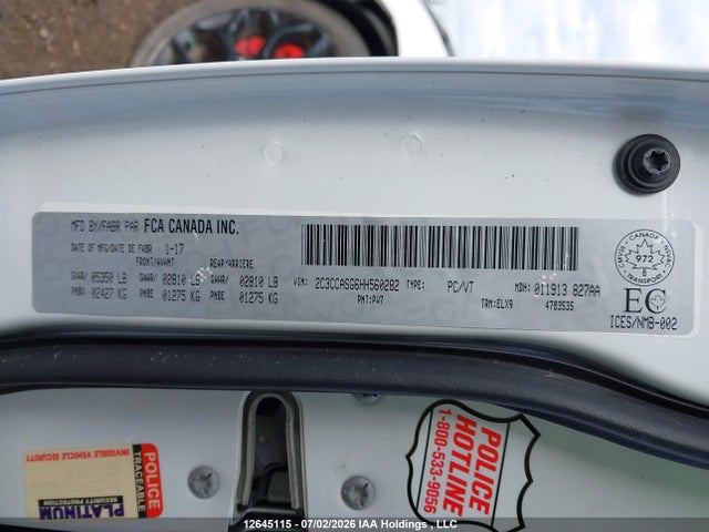 Chrysler 300c Platinum 2017 2C3CCASG6HH560282 Image 9