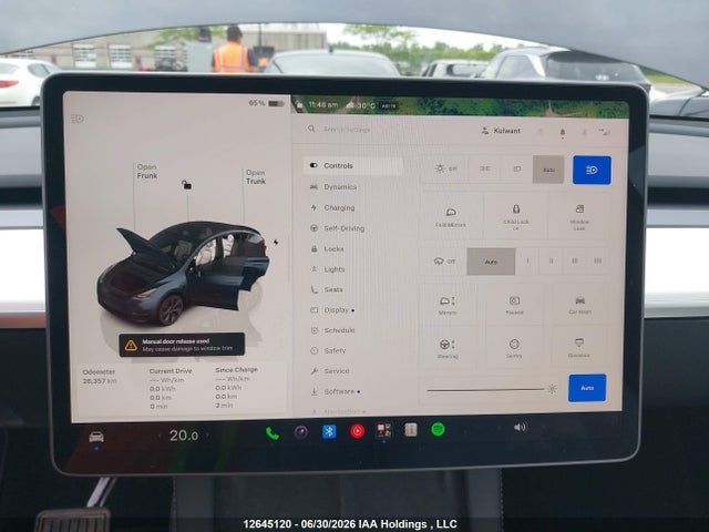 7SAYGDEEXRF203750 Tesla Model Y Long Range