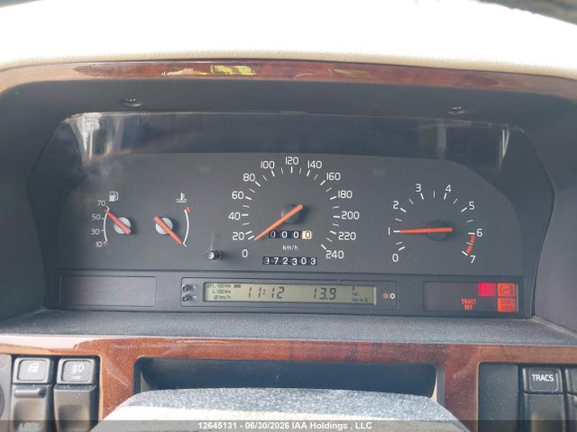 Aukcja sprzedaży 1997 Volvo 850 Series Awd (m5), vin: YV1LW5665V2336625, numer aukcji: 12645131