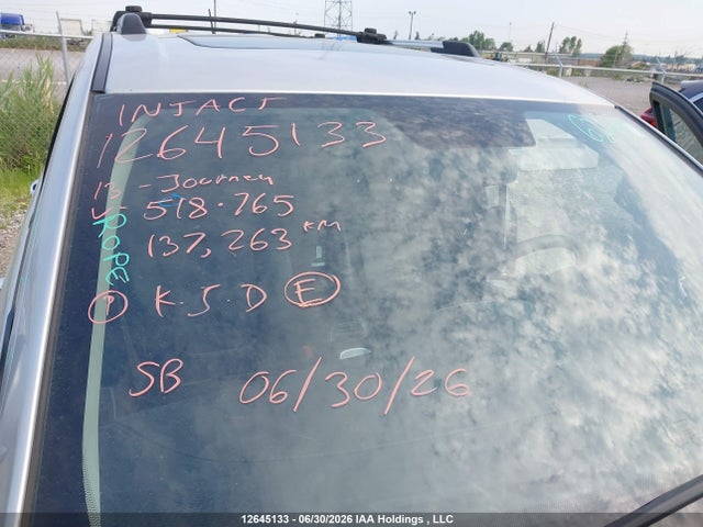 2013 Dodge Journey მანქანა იყიდება აუქციონზე, vin: 3C4PDDFG4DT518765, აუქციონის ნომერი: 12645133