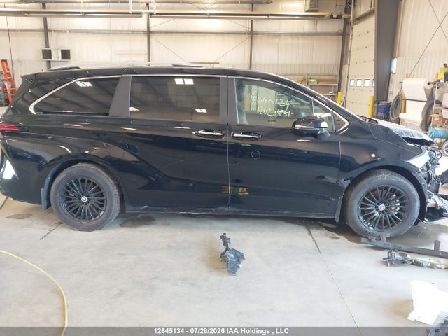 12645134 :رقم المزاد ، 5TDGSKFC5SS207229 vin ، 2025 Toyota Sienna Limited 7-passenger مزاد بيع