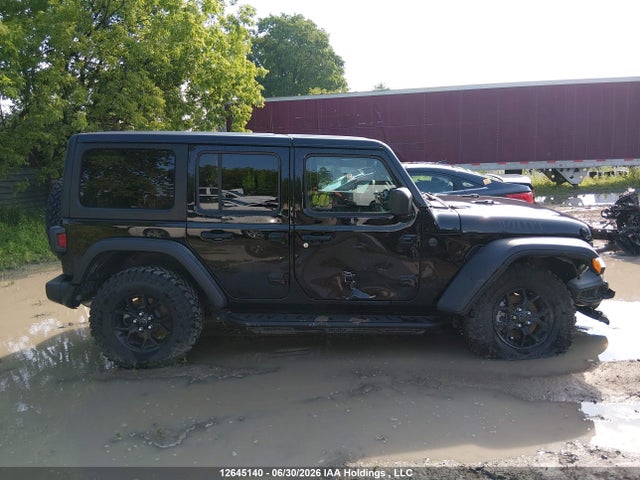 12645140 :رقم المزاد ، 1C4PJXDG4SW575746 vin ، 2025 Jeep Wrangler 4-door Willys مزاد بيع