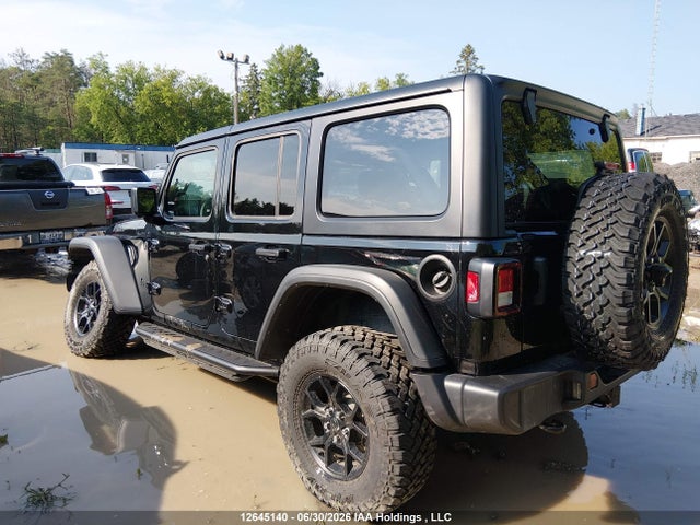 12645140 :رقم المزاد ، 1C4PJXDG4SW575746 vin ، 2025 Jeep Wrangler 4-door Willys مزاد بيع