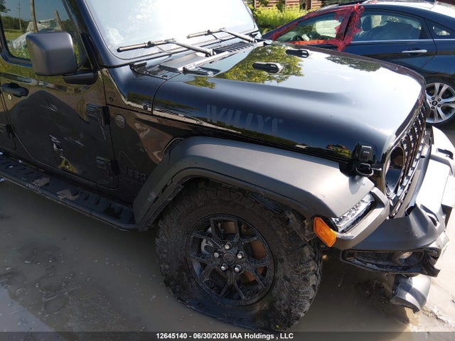 12645140 :رقم المزاد ، 1C4PJXDG4SW575746 vin ، 2025 Jeep Wrangler 4-door Willys مزاد بيع